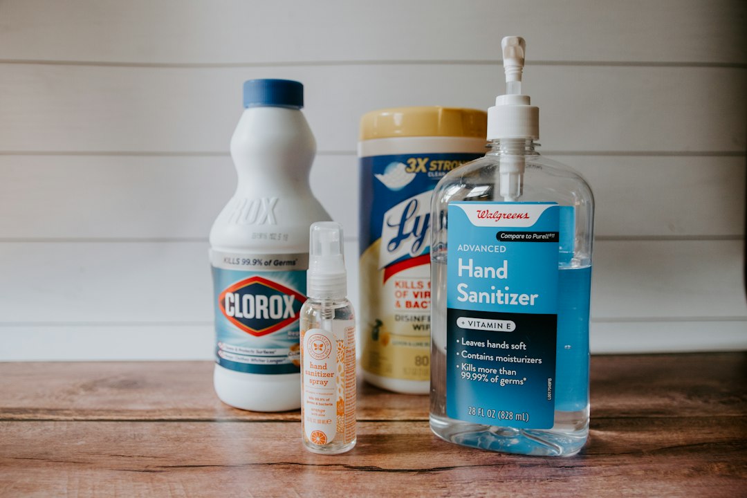 Gamme de désinfectants et nettoyants